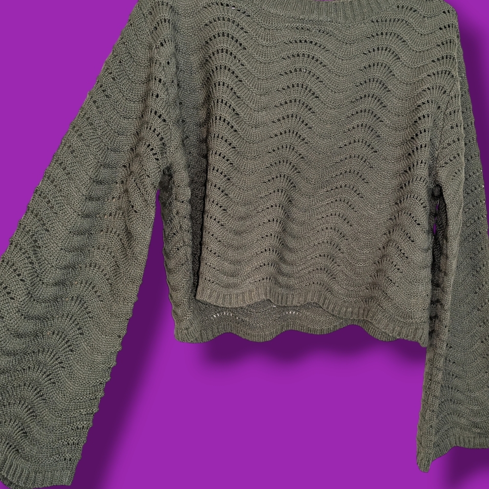Women's Olive Sweater